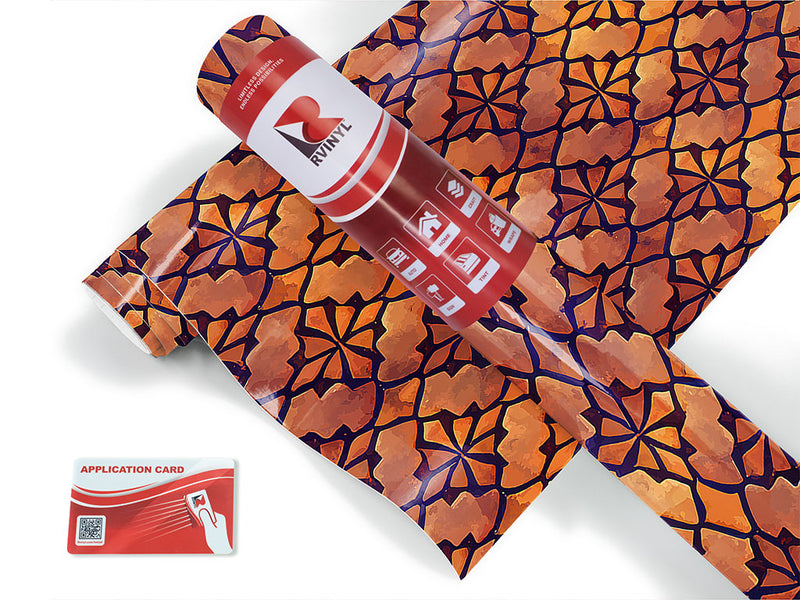seasons change art deco Craft Vinyl Roll