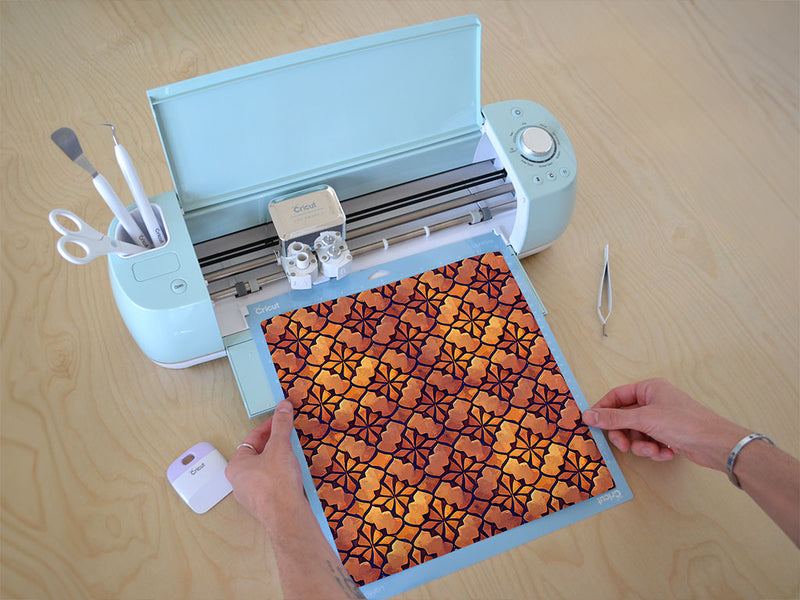 seasons change art deco Cricut Compatible Vinyl