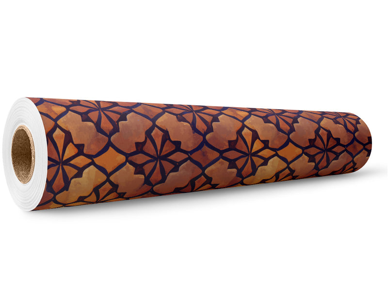 Seasons Change Art Deco Wrap Film Wholesale Roll~Rwraps Series 914 Digitally Printed Vinyl Roll~5