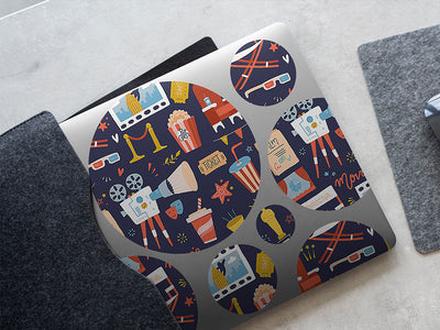 seat taken movie DIY Laptop Stickers