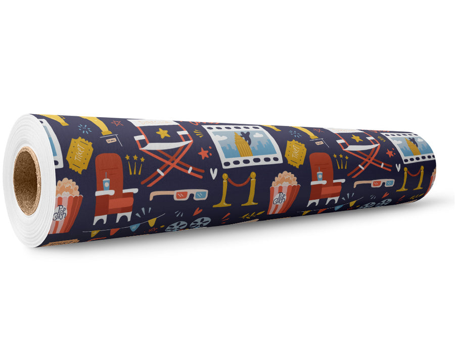 Seat Taken Movie Wrap Film Wholesale Roll~Rwraps Series 914 Digitally Printed Vinyl Roll~5