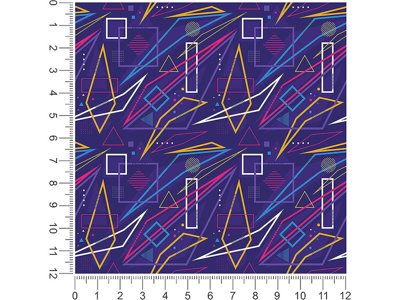 secret code abstract geometric 1ft x 1ft Craft Sheets