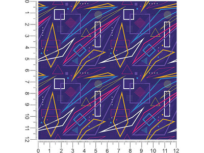 secret code abstract geometric 1ft x 1ft Craft Sheets