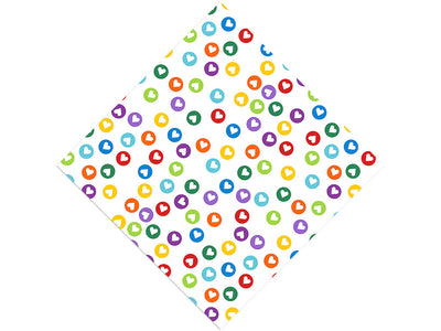 Secret Crush Polka Dot Vinyl Wrap Pattern