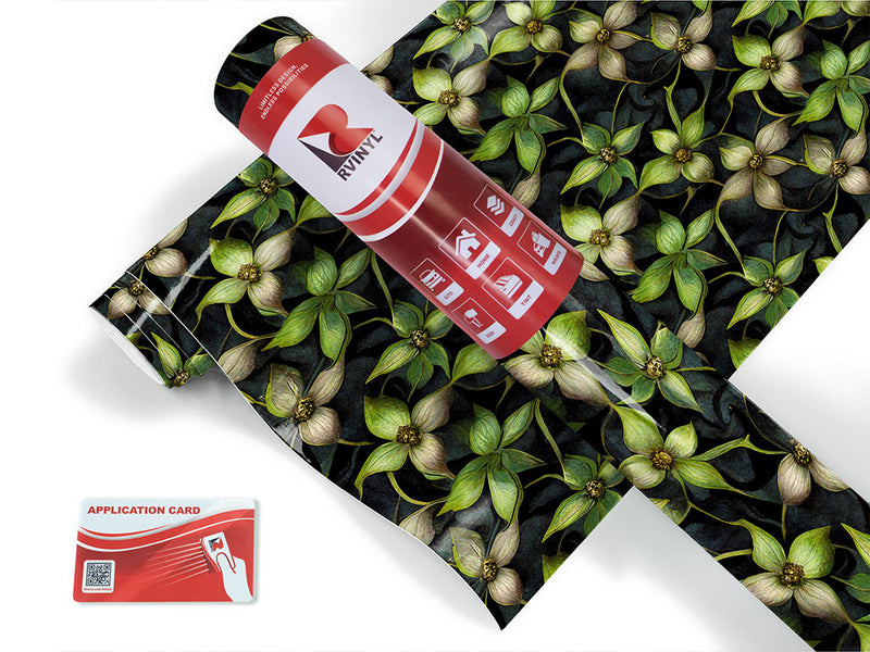 secret meadow floral Craft Vinyl Roll
