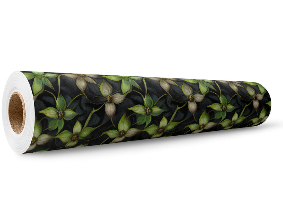 Secret Meadow Floral Wrap Film Wholesale Roll~Rwraps Series 914 Digitally Printed Vinyl Roll~5