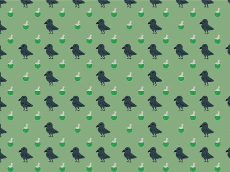 Secret Potions Birds Vinyl Wrap Pattern~Rwraps Series 914 Digitally Printed Vinyl Wrap~0