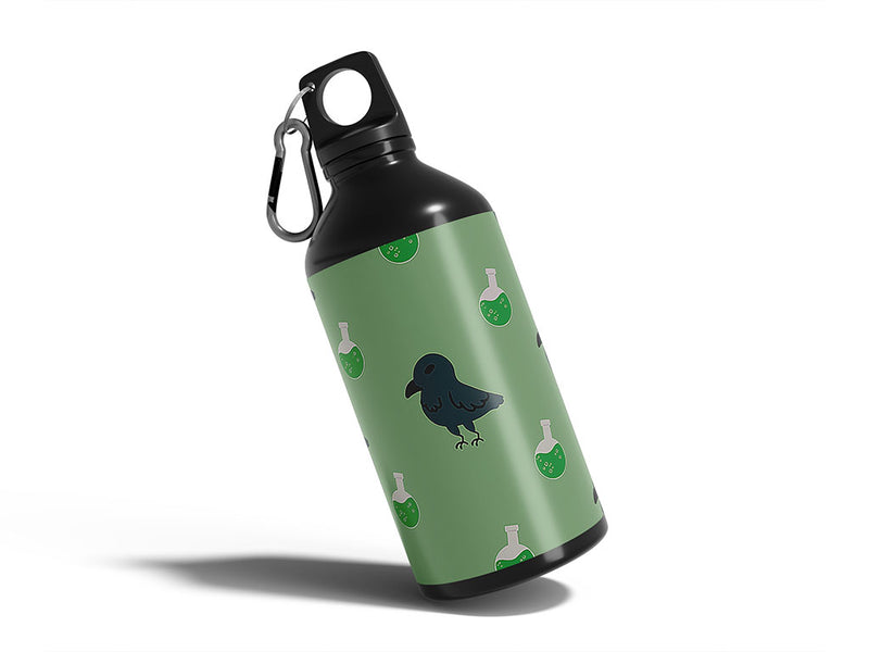 secret potions bird Water Bottle DIY Stickers