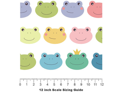 Secret Prince Marine Life Vinyl Film Pattern Size 12 inch Scale~Rwraps Secret Prince Marine Life Sizing Chart~2