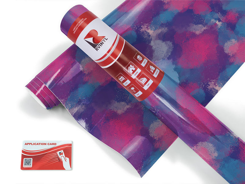 seduced world watercolor Craft Vinyl Roll