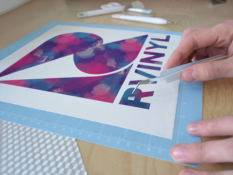 seduced world watercolor Easy Weed Craft Vinyl