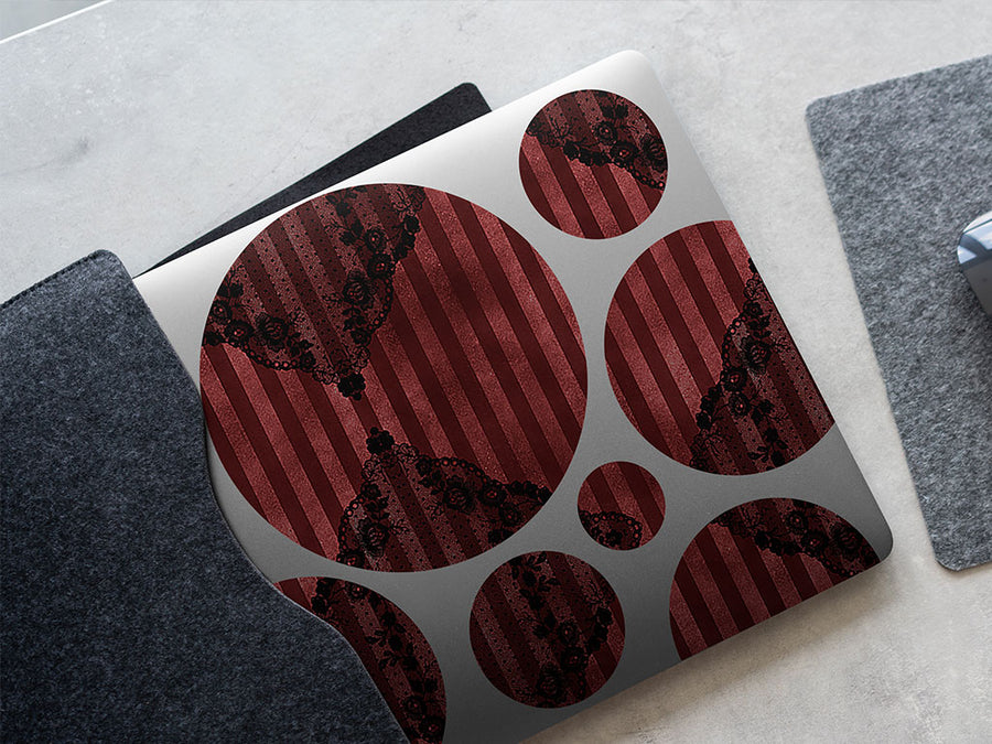 seductive lace gothic DIY Laptop Stickers