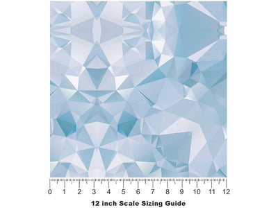 See the Rain Tile Vinyl Film Pattern Size 12 inch Scale~Rwraps See the Rain Tile Sizing Chart~3