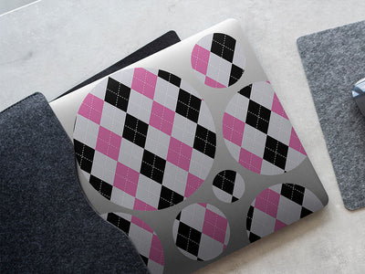 seeded fruits argyle DIY Laptop Stickers