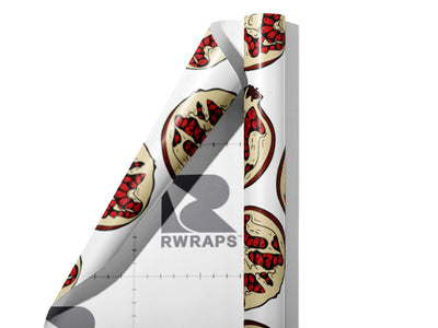 Seeded Prosperity Fruit Wrap Film Sheets~Rwraps Series 914 Seeded Prosperity Fruit Scrolled Sheet~3