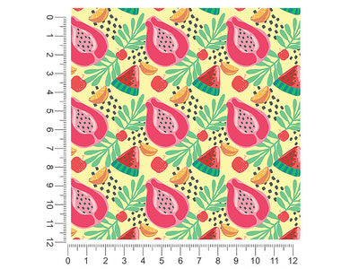 seeded sugar fruit 1ft x 1ft Craft Sheets