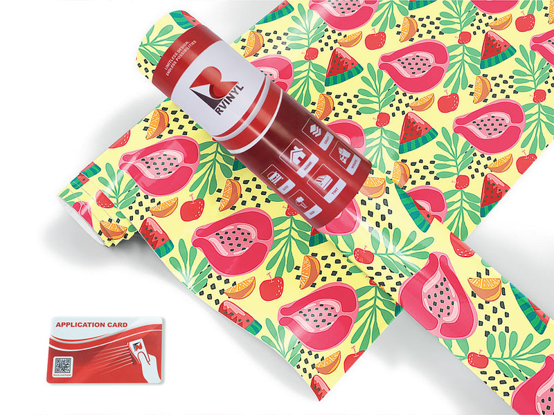 seeded sugar fruit Craft Vinyl Roll