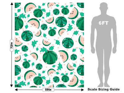 Seedless Smiles Fruit Vehicle Wrap Scale~Rwraps Series 914 Seedless Smiles Fruit Measurements~1