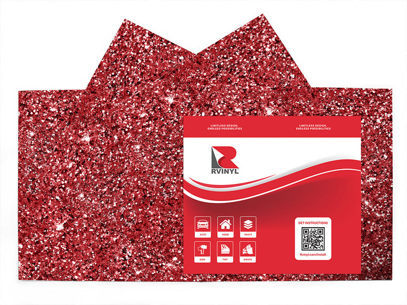 seeing red gemstone films Craft Vinyl Sheet Pack