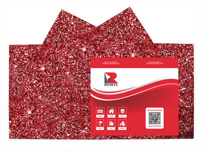 seeing red gemstone films Craft Vinyl Sheet Pack