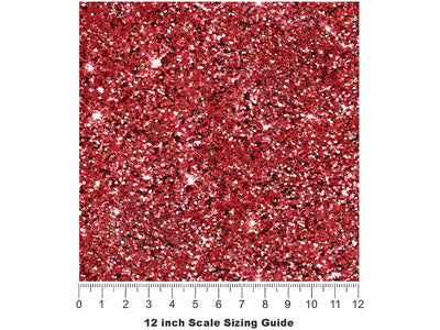 Seeing Red Gemstone Vinyl Film Pattern Size 12 inch Scale~Rwraps Seeing Red Gemstone Sizing Chart~2