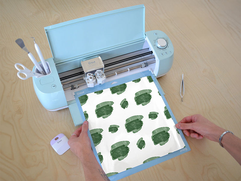 seeking oasis watercolor Cricut Compatible Vinyl