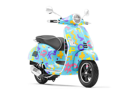 Semi-Charmed Life Retro Vespa Scooter Wrap Film