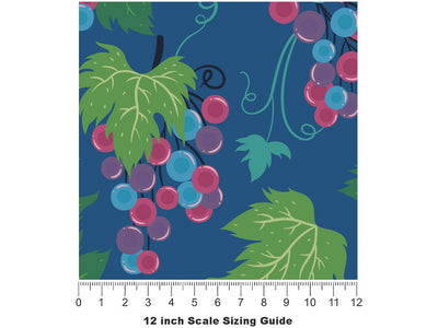 Sensational Scarlotta Fruit Vinyl Film Pattern Size 12 inch Scale~Rwraps Sensational Scarlotta Fruit Sizing Chart~2