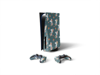 serene evening fantasy Sony PS5 DIY Skin