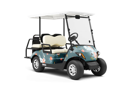 Serene Evening Fantasy Wrapped Golf Cart