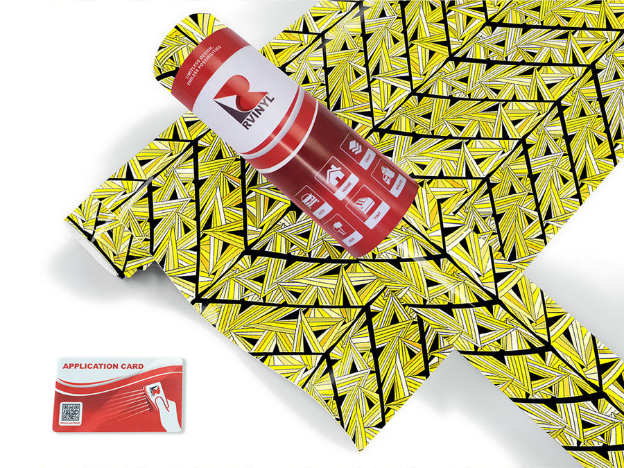 serious citrine mosaic Craft Vinyl Roll