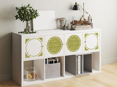 serious citrine mosaic DIY Furniture Stickers