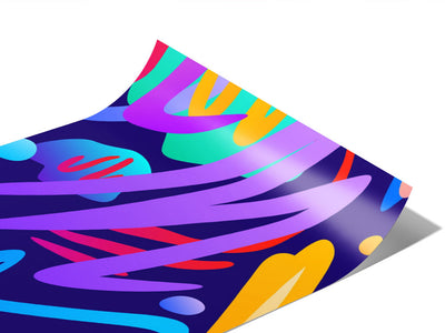 Serious Competition Abstract Vinyl Wraps~Rwraps Series 914 Digitally Printed Vinyl Wrap~0