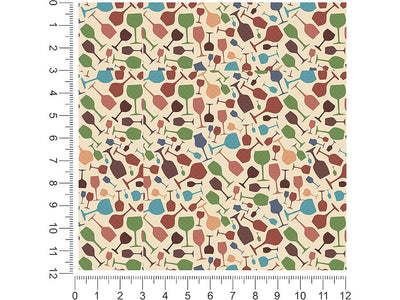 serious stemware alcohol 1ft x 1ft Craft Sheets