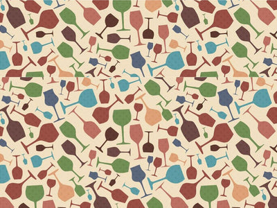 Serious Stemware Alcohol Vinyl Wrap Pattern~Rwraps Series 914 Digitally Printed Vinyl Wrap~0