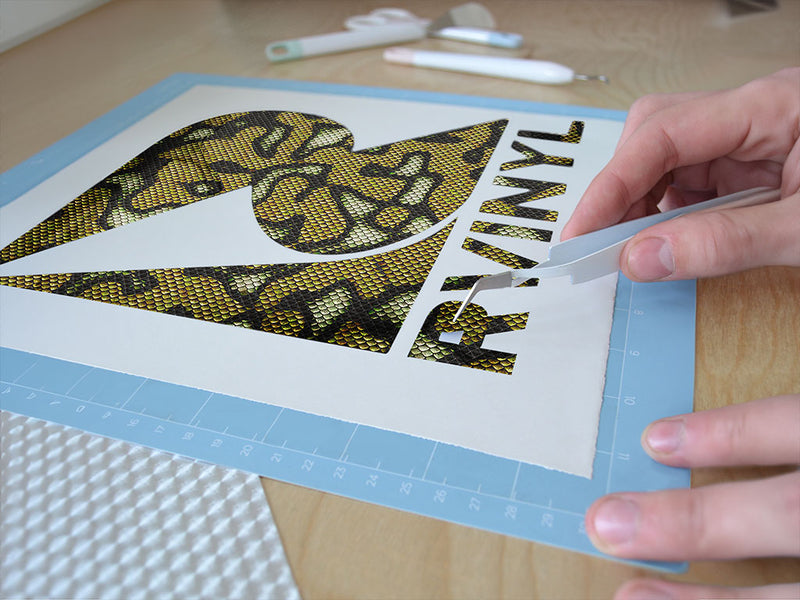 serpent snake animal print Easy Weed Craft Vinyl