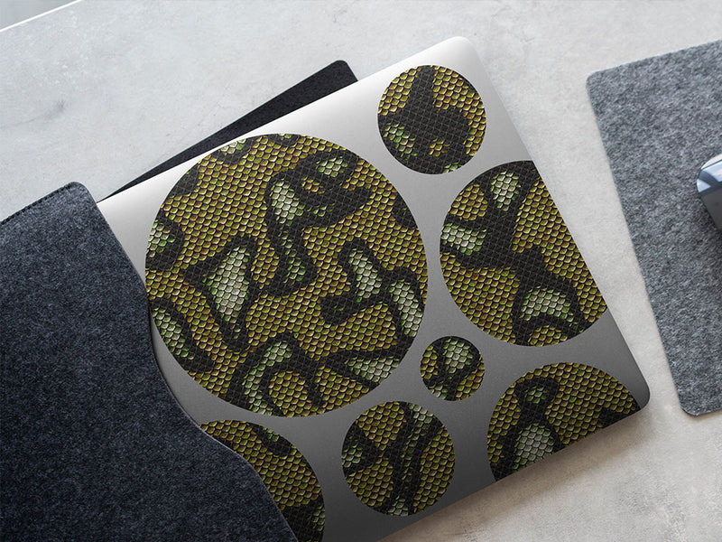 serpent snake animal print DIY Laptop Stickers