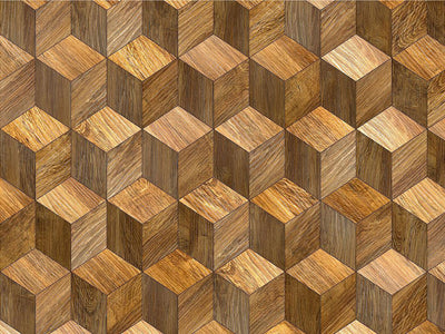 Sesame Stain Wooden Parquet Vinyl Wrap Pattern~Rwraps Series 914 Digitally Printed Vinyl Wrap~0