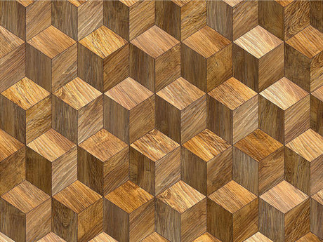 Sesame Stain Wooden Parquet Vinyl Wrap Pattern~Rwraps Series 914 Digitally Printed Vinyl Wrap~0