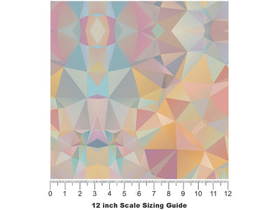 Setting Sun Tile Vinyl Film Pattern Size 12 inch Scale~Rwraps Setting Sun Tile Sizing Chart~3