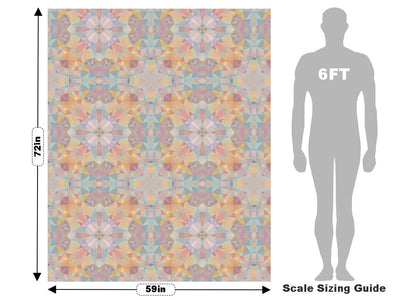 Setting Sun Tile Vehicle Wrap Scale~Rwraps Series 914 Setting Sun Tile Measurements~2