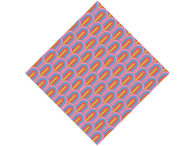Seventies Forties Art Deco Vinyl Wrap Pattern
