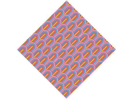 Seventies Forties Art Deco Vinyl Wrap Pattern