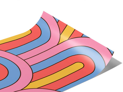 Seventies Forties Art Deco Vinyl Wraps~Rwraps Series 914 Digitally Printed Vinyl Wrap~0