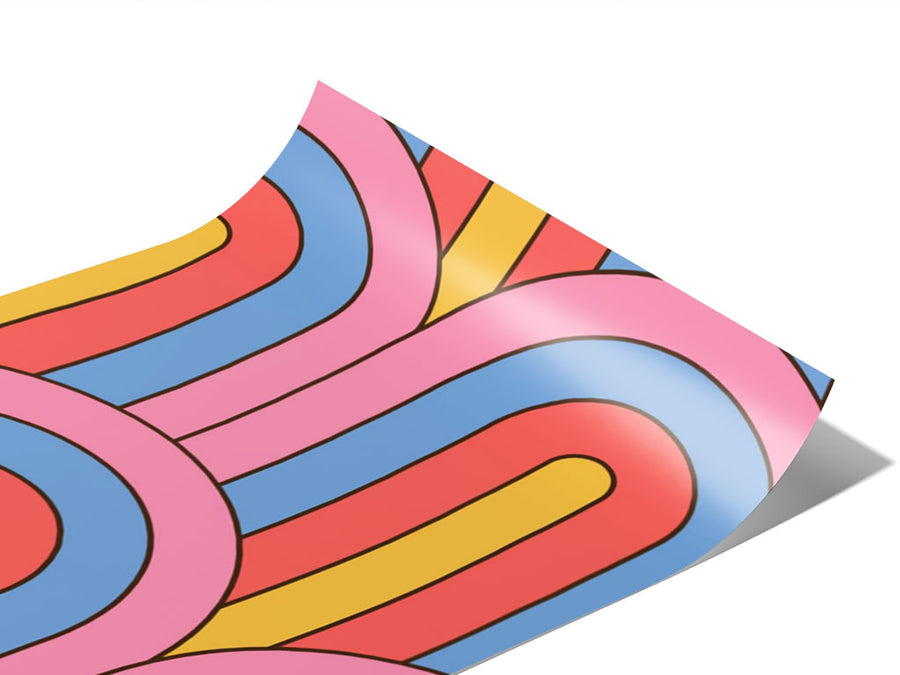 Seventies Forties Art Deco Vinyl Wraps~Rwraps Series 914 Digitally Printed Vinyl Wrap~0