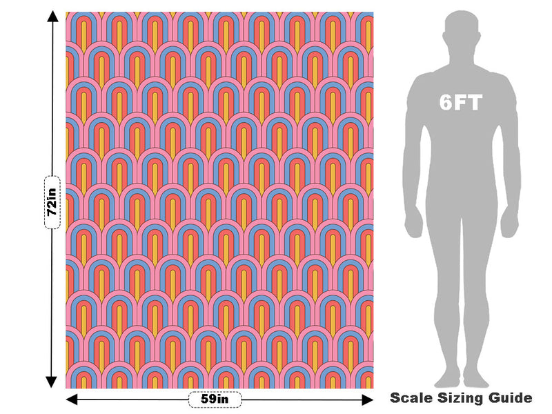 Seventies Forties Art Deco Vehicle Wrap Scale~Rwraps Series 914 Seventies Forties Art Deco Measurements~1
