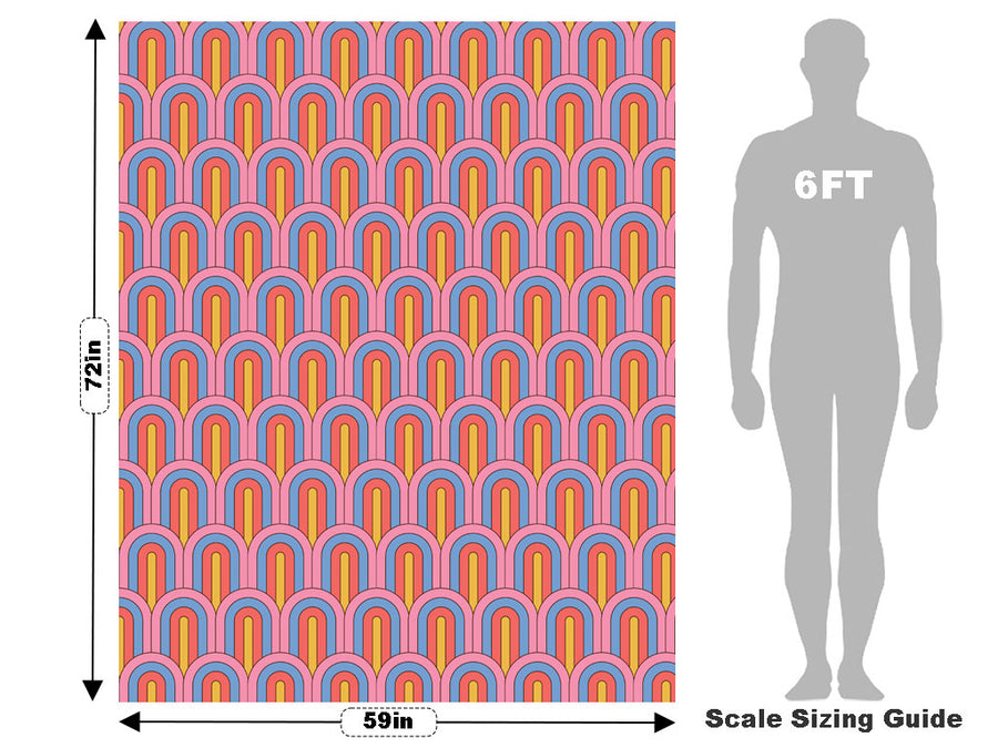 Seventies Forties Art Deco Vehicle Wrap Scale~Rwraps Series 914 Seventies Forties Art Deco Measurements~1