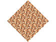 Seventies Retro Mosaic Vinyl Wrap Pattern