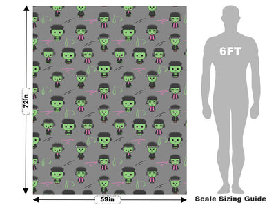 Sewn Up Halloween Vehicle Wrap Scale~Rwraps Series 914 Sewn Up Halloween Measurements~1