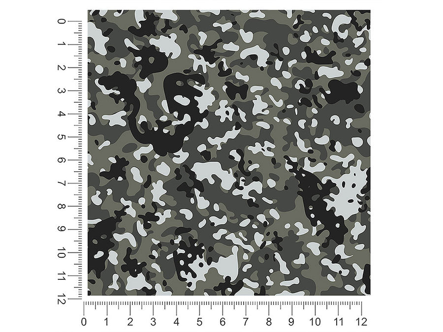 shadow flecktarn camouflage 1ft x 1ft Craft Sheets